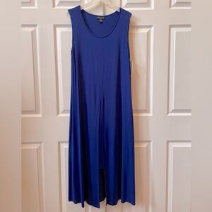 Sleeveless Violet Blue Dress Size XL NWT
